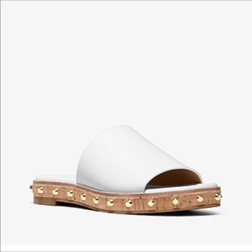 Leather Slide Sandal